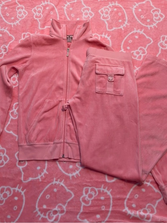 Juicy Couture Pants - Juicy Couture Pink Tracksuit
